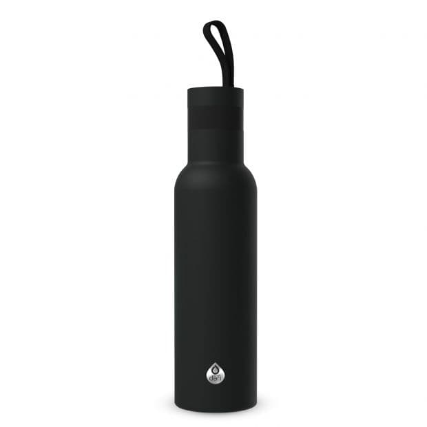 Bottiglia Termica Dafi EASY in Acciaio Inox 490 ml Nera